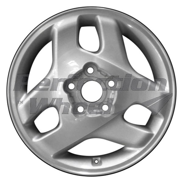 Perfection Wheel® - 16 x 6.5 3 V-Spoke Bright Metallic Silver Machine Before Painting Alloy Factory Wheel (Refinished)