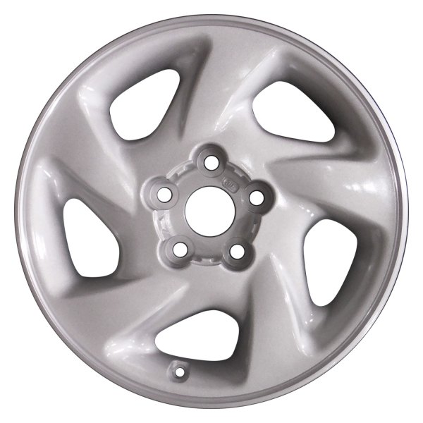Perfection Wheel® - 16 x 6.5 5 Spiral-Spoke Bright Medium Silver Machine Before Painting Alloy Factory Wheel (Refinished)