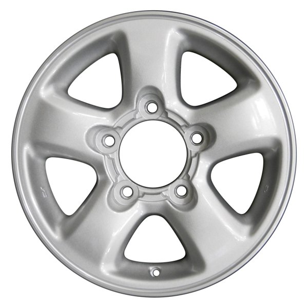 Perfection Wheel® - 16 x 8 5-Spoke Fine Bright Silver Machine Before Painting Alloy Factory Wheel (Refinished)