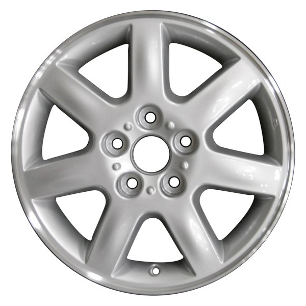Perfection Wheel® - 16 x 6 7 I-Spoke Medium Silver Lip Cut Alloy Factory Wheel (Refinished)