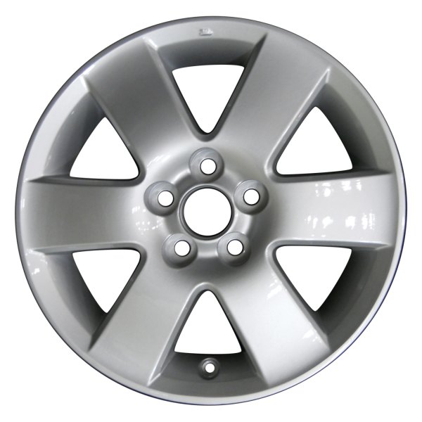 Perfection Wheel® - 15 x 6 6 I-Spoke Bright Fine Silver Full Face Alloy Factory Wheel (Refinished)