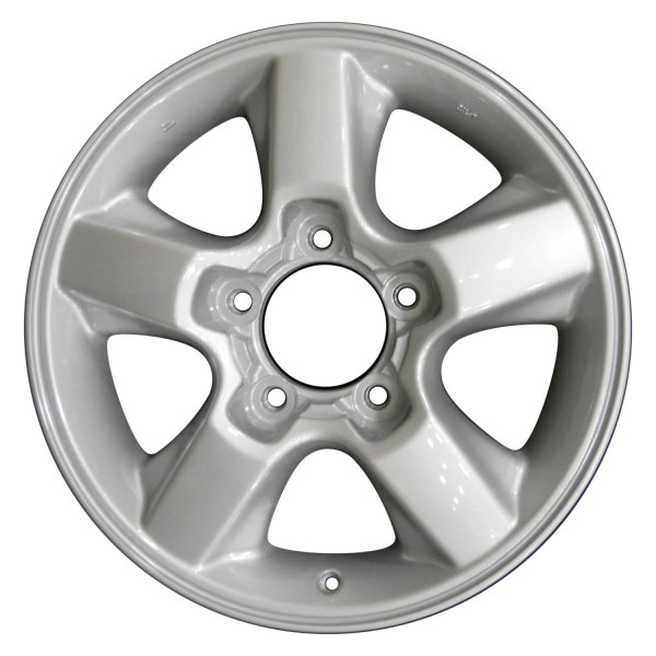 Perfection Wheel® - 18 x 8 5-Spoke Medium Sparkle Silver Full Face Alloy Factory Wheel (Refinished)