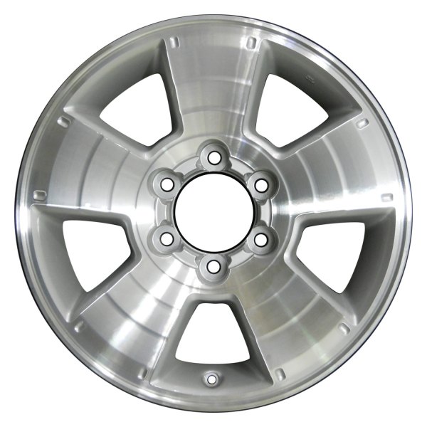 Perfection Wheel® - 17 x 7.5 5-Spoke Medium Silver Machined Alloy Factory Wheel (Refinished)