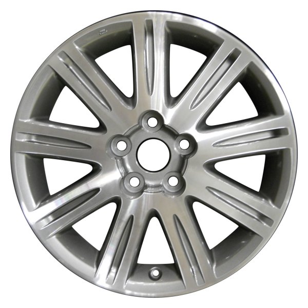 Perfection Wheel® - 17 x 7 9 I-Spoke Medium Metallic Charcoal Machined Alloy Factory Wheel (Refinished)