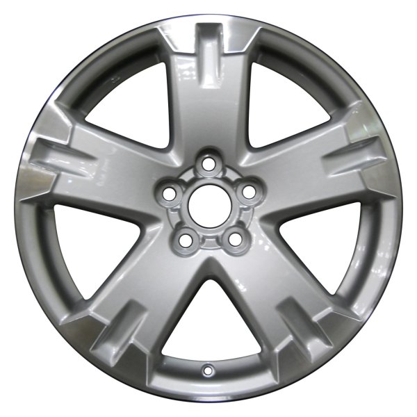 Perfection Wheel® - 18 x 7.5 5-Spoke Metallic Silver Flange Cut Alloy Factory Wheel (Refinished)