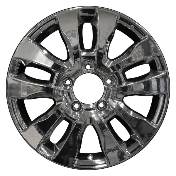 Perfection Wheel® - 20 x 8 5 V-Spoke PVD Bright Full Face Alloy Factory Wheel (Refinished)