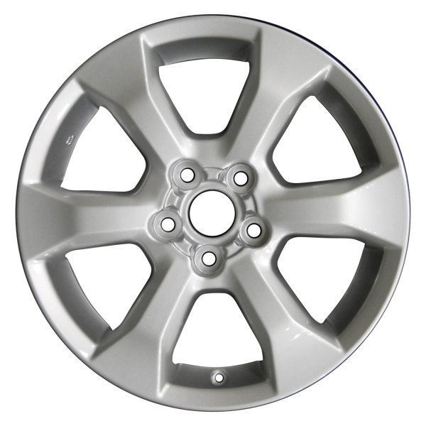 Perfection Wheel® - 17 x 7 6 I-Spoke Bright Medium Silver Full Face Alloy Factory Wheel (Refinished)
