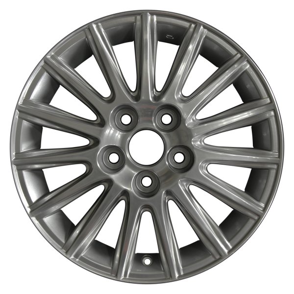 Perfection Wheel® - 16 x 6.5 15 I-Spoke Hyper Bright Mirror Silver Full Face Alloy Factory Wheel (Refinished)