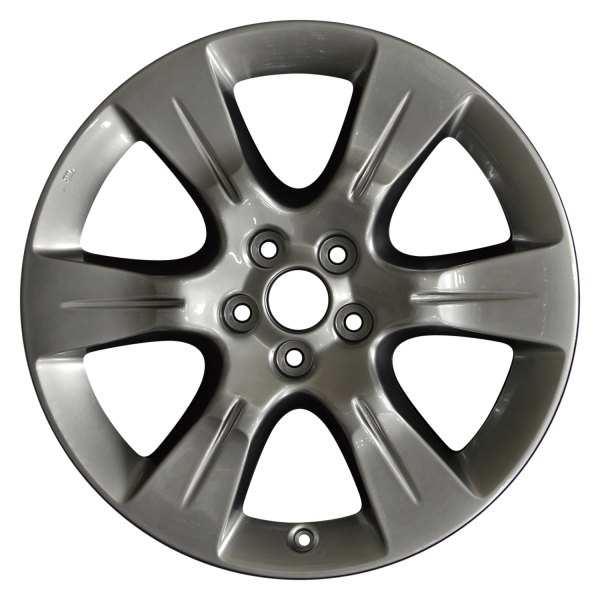 Perfection Wheel® - 19 x 7 6 I-Spoke Hyper Sparkle Silver Full Face Alloy Factory Wheel (Refinished)