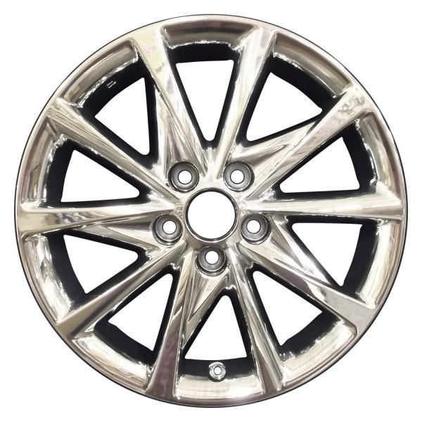 Perfection Wheel® - 17 x 7 10 I-Spoke PVD Bright Full Face Alloy Factory Wheel (Refinished)