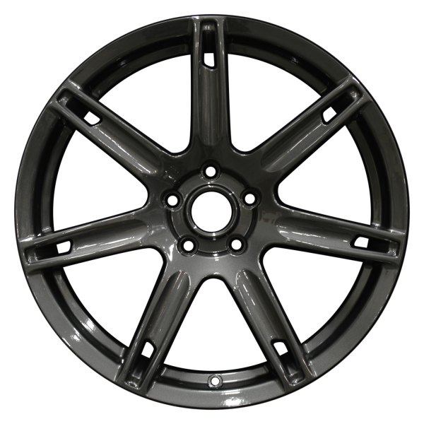 Perfection Wheel® - 19 x 8 7 I-Spoke Black Base with Dark Metallic Charcoal Full Face Alloy Factory Wheel (Refinished)