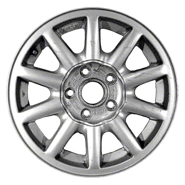 Perfection Wheel® - 15 x 6 10 I-Spoke Bright Fine Silver Full Face Alloy Factory Wheel (Refinished)
