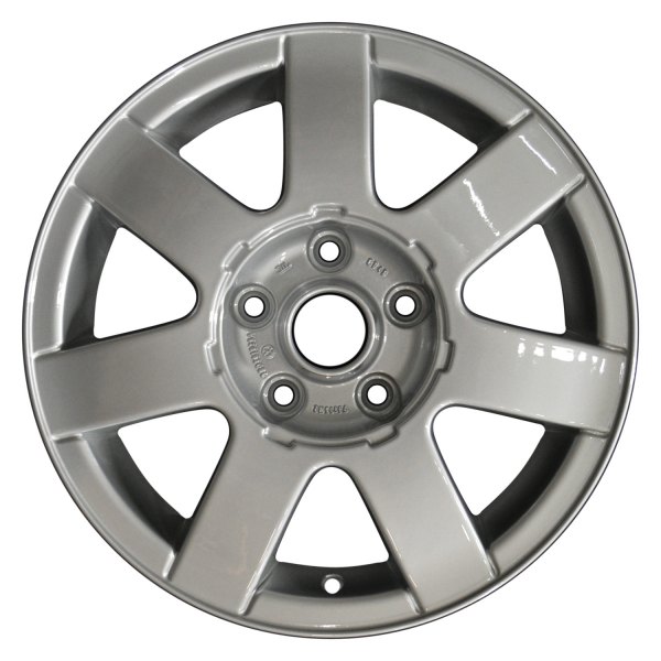 Perfection Wheel® - 15 x 7 7 I-Spoke Bright Fine Silver Full Face Alloy Factory Wheel (Refinished)