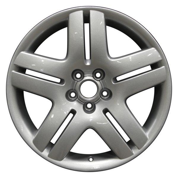 Perfection Wheel® - 17 x 7 Double 5-Spoke Bright Sparkle Silver Full Face Alloy Factory Wheel (Refinished)