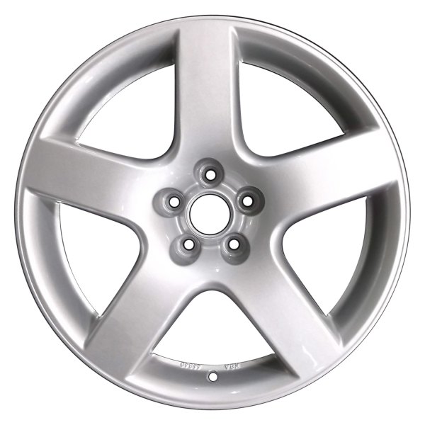 Perfection Wheel® - 17 x 7.5 5-Spoke Sparkle Silver Full Face Alloy Factory Wheel (Refinished)