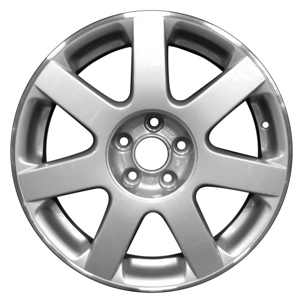 Perfection Wheel® - 16 x 6.5 7 I-Spoke Bright Sparkle Silver Lip Cut Alloy Factory Wheel (Refinished)