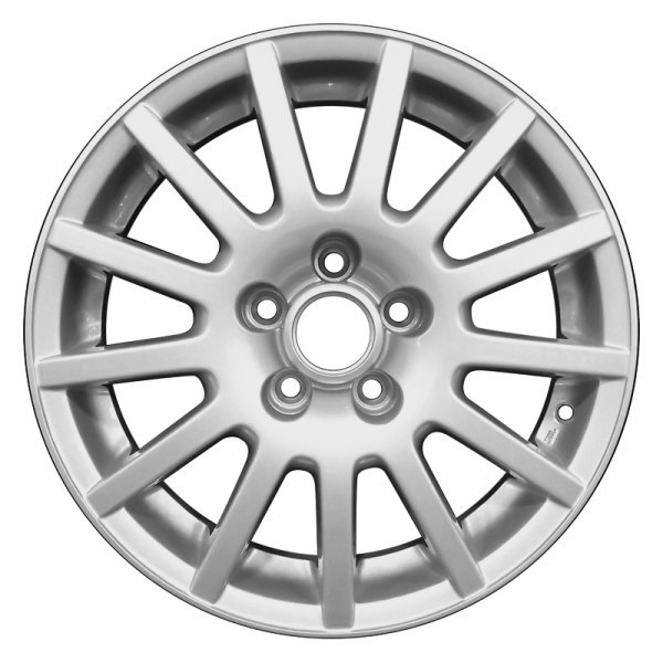 Perfection Wheel® - 15 x 6 13 I-Spoke Bright Sparkle Silver Full Face Alloy Factory Wheel (Refinished)