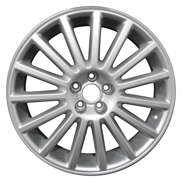 Perfection Wheel® - 18 x 7.5 15 I-Spoke Bright Fine Metallic Silver Full Face Alloy Factory Wheel (Refinished)