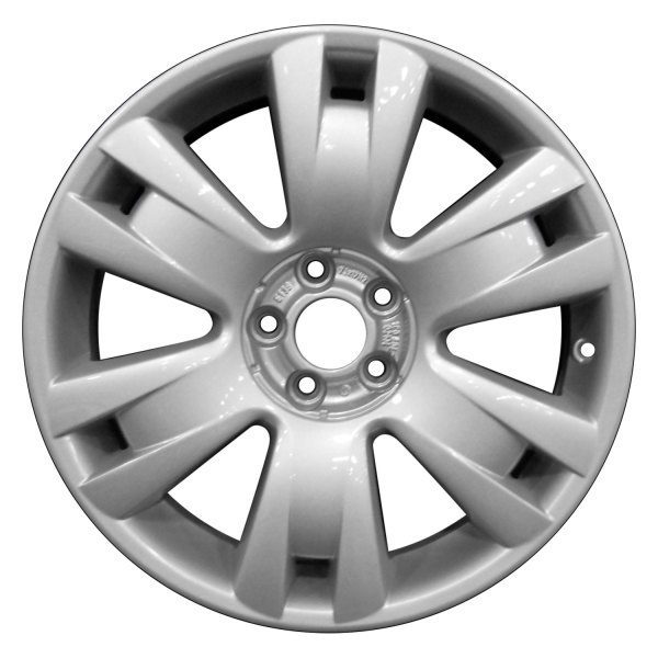 Perfection Wheel® - 17 x 7 6 Double I-Spoke Bright Sparkle Silver Full Face Alloy Factory Wheel (Refinished)