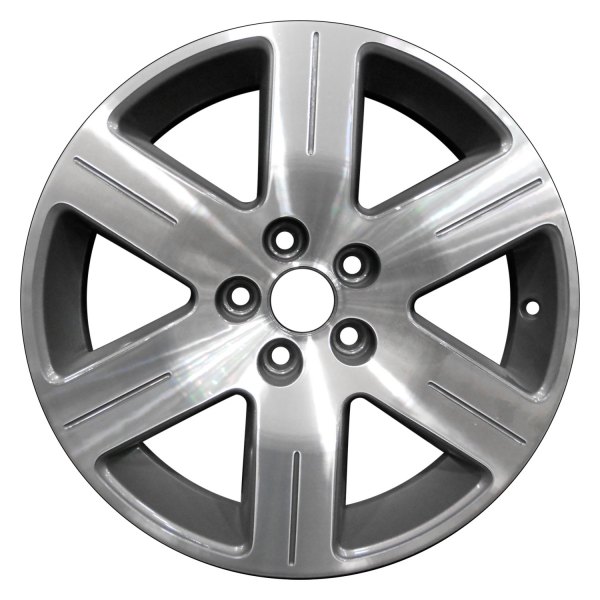 Perfection Wheel® - 16 x 6.5 6 I-Spoke Dark Metallic Charcoal Machined Alloy Factory Wheel (Refinished)