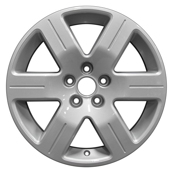 Perfection Wheel® - 16 x 6.5 6 I-Spoke Bright Fine Silver Full Face Alloy Factory Wheel (Refinished)