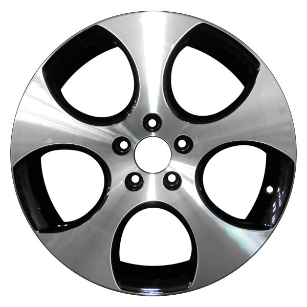 Perfection Wheel® - 18 x 7.5 5-Slot Black Machined Alloy Factory Wheel (Refinished)