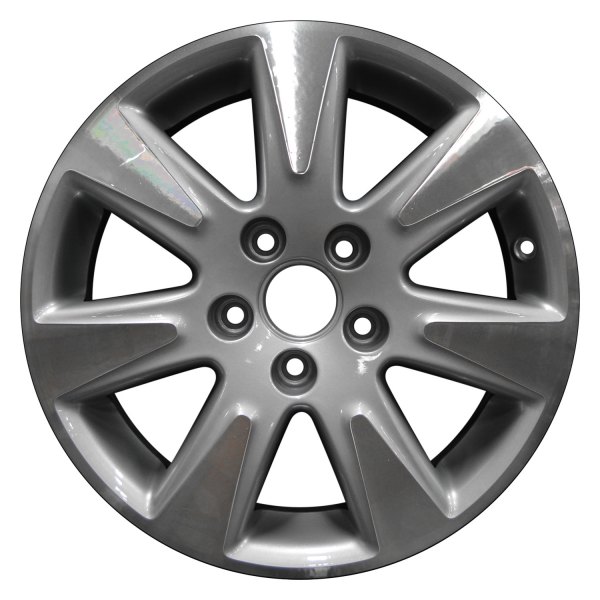 Perfection Wheel® - 16 x 7 7 I-Spoke Bright Fine Metallic Silver Machined Alloy Factory Wheel (Refinished)