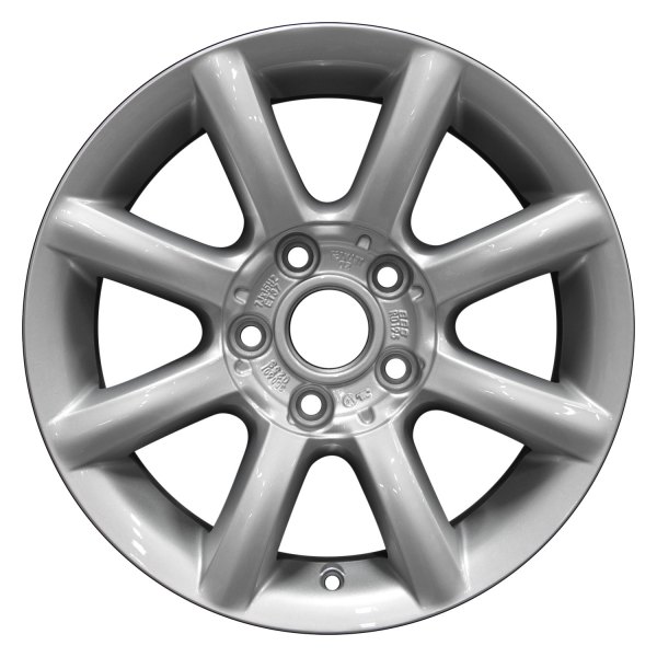 Perfection Wheel® - 15 x 7 8 I-Spoke Bright Fine Silver Full Face Alloy Factory Wheel (Refinished)