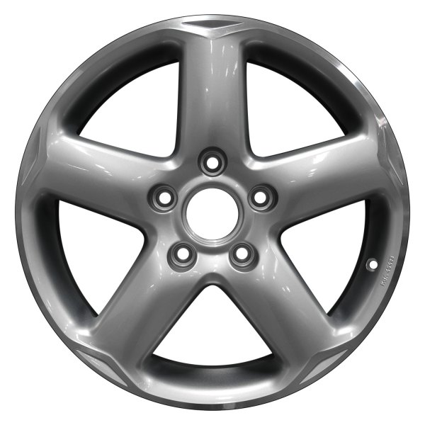 Perfection Wheel® - 18 x 8 5-Spoke Hyper Bright Silver Machined Alloy Factory Wheel (Refinished)