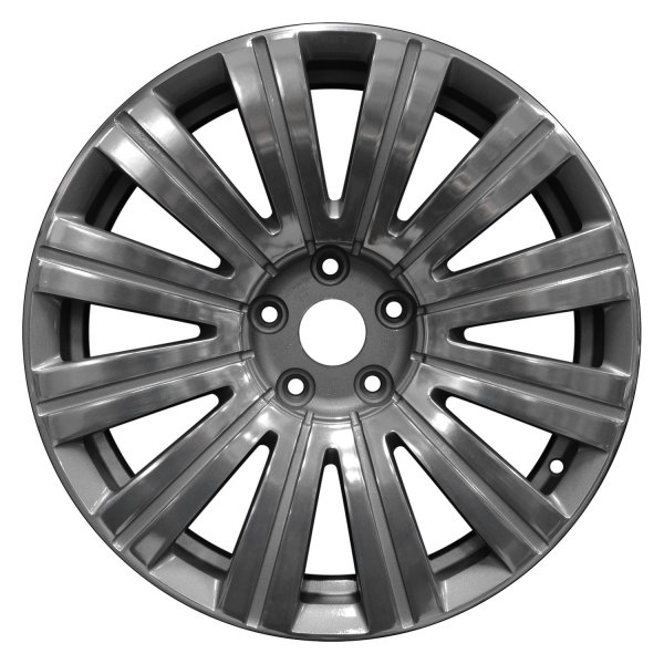 Perfection Wheel® - 18 x 8.5 12 I-Spoke Fine Metallic Charcoal Polish Alloy Factory Wheel (Refinished)