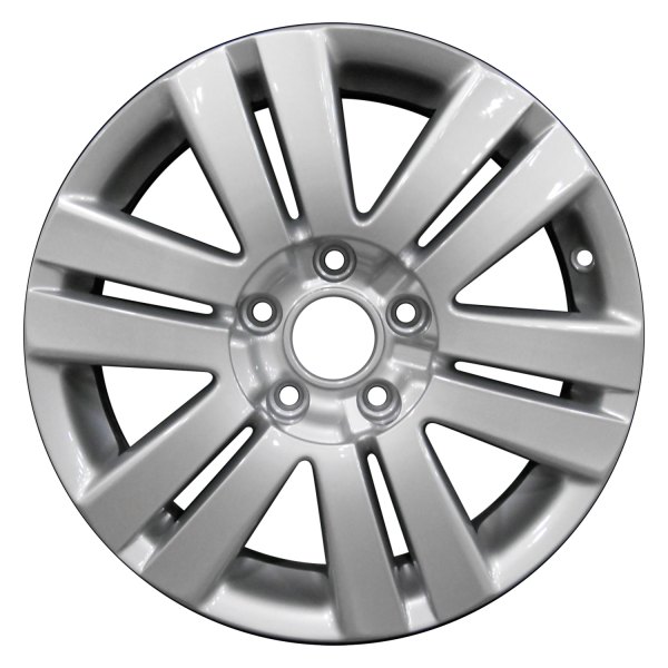 Perfection Wheel® - 16 x 7 6 V-Spoke Bright Fine Silver Full Face Alloy Factory Wheel (Refinished)