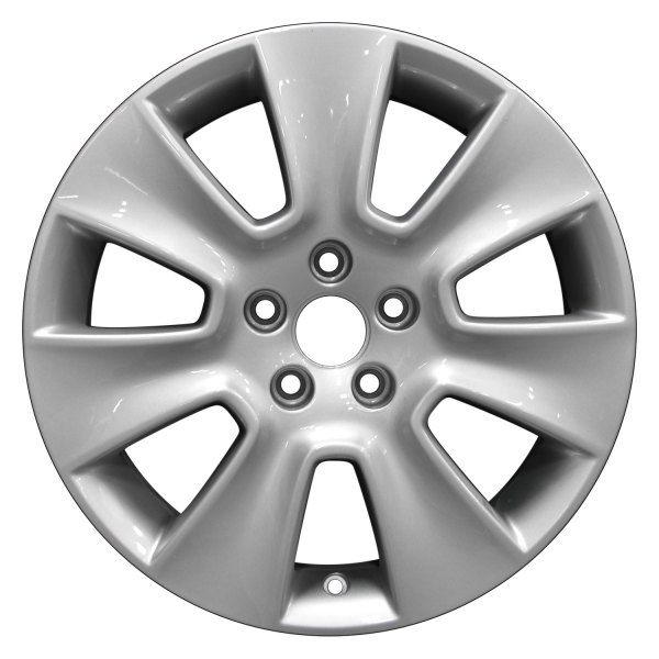 Perfection Wheel® - 16 x 6.5 7 I-Spoke Bright Fine Silver Full Face Alloy Factory Wheel (Refinished)
