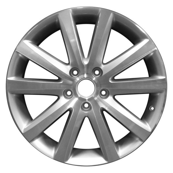 Perfection Wheel® - 20 x 9 10 I-Spoke Fine Bright Silver Machined Alloy Factory Wheel (Refinished)