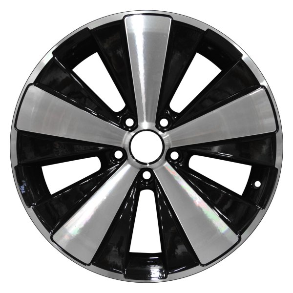 Perfection Wheel® - 18 x 8 5-Slot Black Machined Alloy Factory Wheel (Refinished)