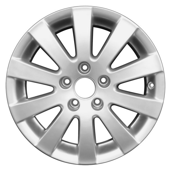 Perfection Wheel® - 16 x 7 10 I-Spoke Fine Bright Silver Full Face Alloy Factory Wheel (Refinished)