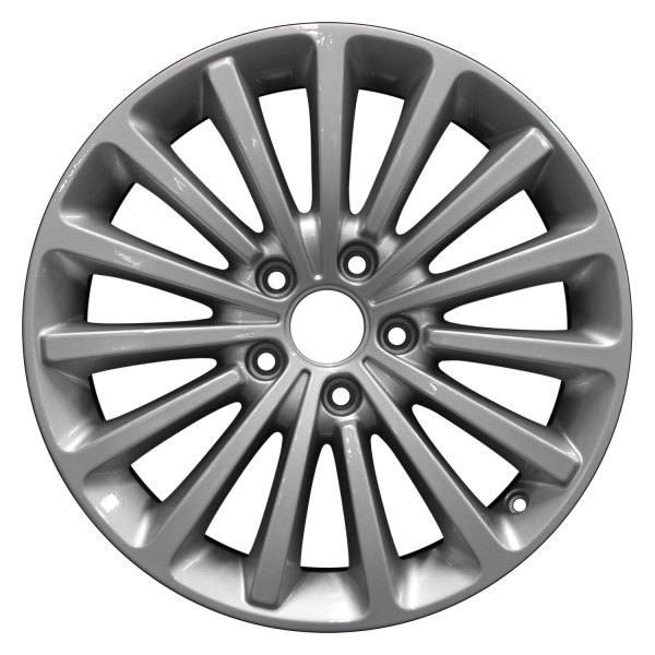 Perfection Wheel® - 17 x 7 15 I-Spoke Bright Fine Silver Full Face Alloy Factory Wheel (Refinished)