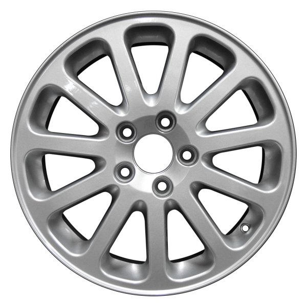 Perfection Wheel® - 16 x 7 11 I-Spoke Metallic Silver Full Face Alloy Factory Wheel (Refinished)