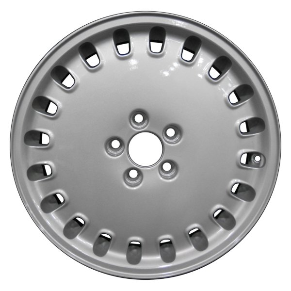 Perfection Wheel® - 17 x 7 20-Slot Medium Sparkle Silver Full Face Alloy Factory Wheel (Refinished)