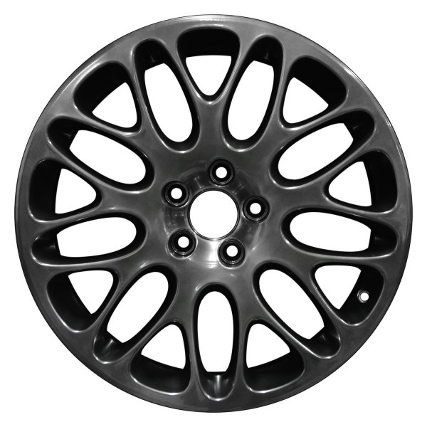Perfection Wheel® - 18 x 8 9 Y-Spoke Hyper Dark Smoked Silver Full Face Alloy Factory Wheel (Refinished)