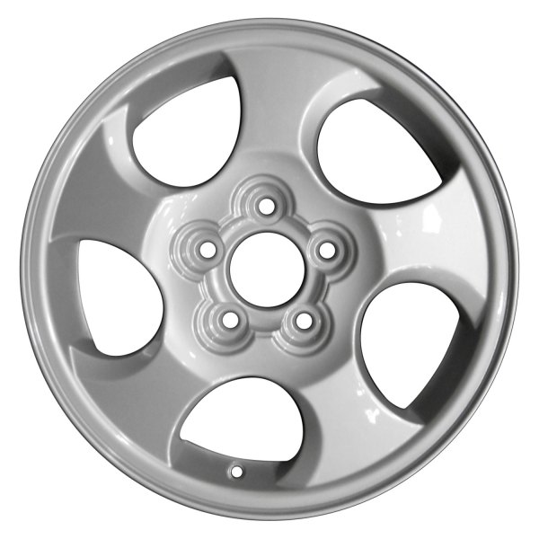 Perfection Wheel® - 16 x 6.5 5-Hole Medium Sparkle Silver Full Face Alloy Factory Wheel (Refinished)