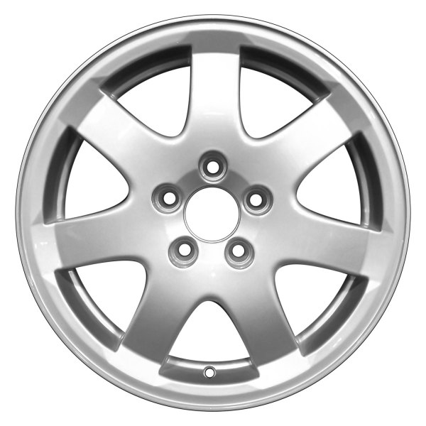 Perfection Wheel® - 16 x 6.5 17 I-Spoke Metallic Silver Full Face Alloy Factory Wheel (Refinished)