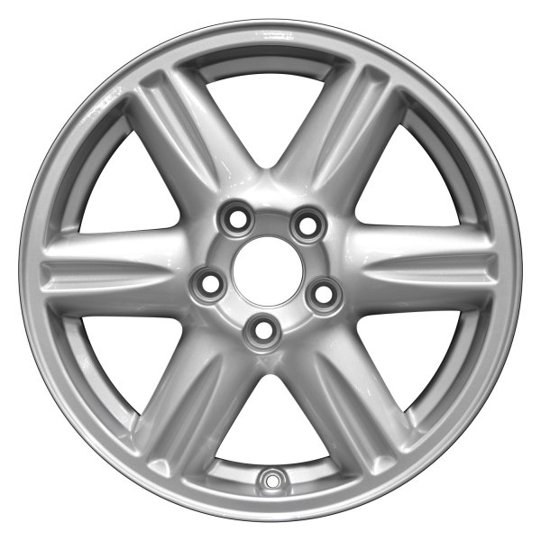 Perfection Wheel® - 16 x 7 6 I-Spoke Bright Medium Silver Full Face Alloy Factory Wheel (Refinished)