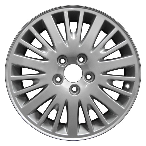 Perfection Wheel® - 16 x 7 21 Alternating-Spoke Hyper Bright Mirror Silver Full Face Alloy Factory Wheel (Refinished)
