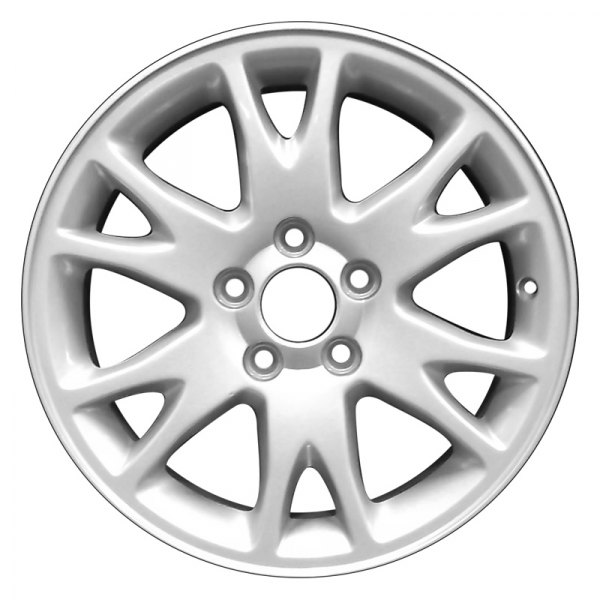 Perfection Wheel® - 16 x 7 6 Y-Spoke Sparkle Silver Full Face Alloy Factory Wheel (Refinished)