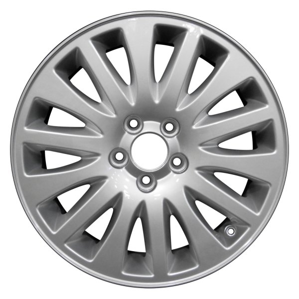 Perfection Wheel® - 17 x 7 14 I-Spoke Fine Bright Silver Full Face Alloy Factory Wheel (Refinished)
