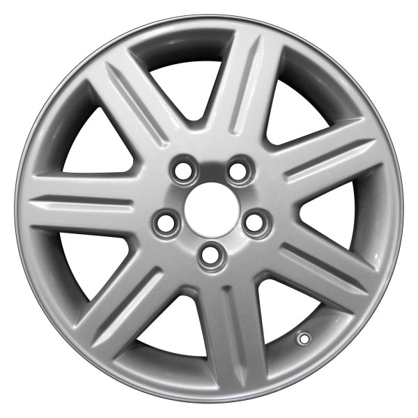 Perfection Wheel® - 16 x 6.5 7 I-Spoke Medium Sparkle Silver Full Face Alloy Factory Wheel (Refinished)