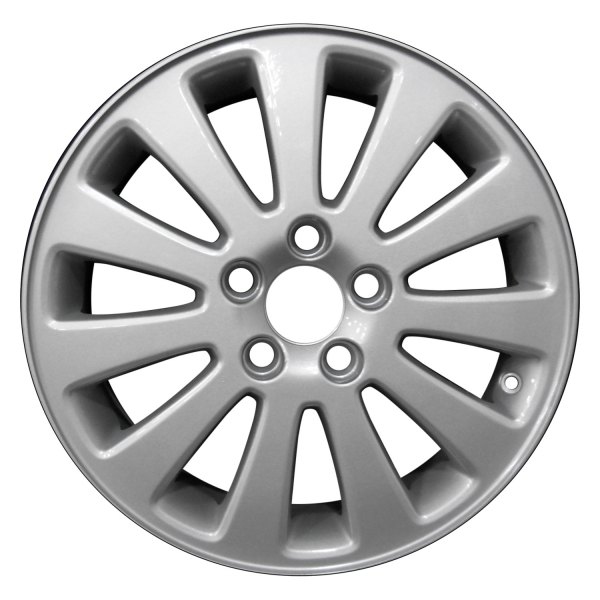 Perfection Wheel® - 16 x 6.5 11 I-Spoke Bright Medium Sparkle Silver Full Face Alloy Factory Wheel (Refinished)