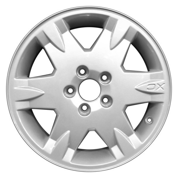 Perfection Wheel® - 16 x 7 6 I-Spoke Fine Sparkle Silver Full Face Alloy Factory Wheel (Refinished)