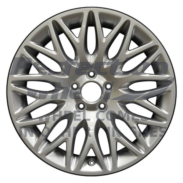 Perfection Wheel® - 18 x 8 13 Y-Spoke Hyper Bright Mirror Silver Full Face Alloy Factory Wheel (Refinished)