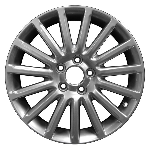 Perfection Wheel® - 17 x 7 15 I-Spoke Hyper Bright Mirror Silver Full Face Alloy Factory Wheel (Refinished)